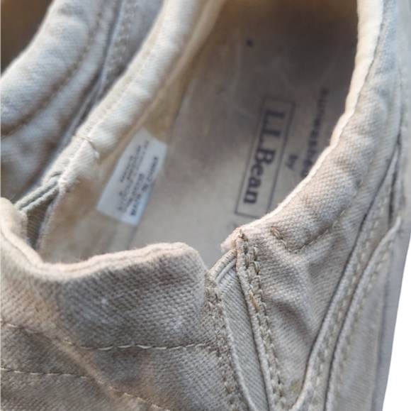 L.L Bean Slip-On Cavas Shoes - Picture 5 of 8